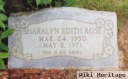 Sharalyn Edith Ratcliff Rose