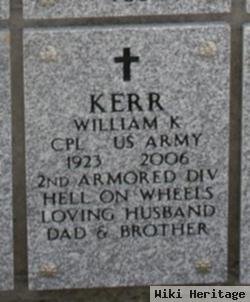 William Kortright "bill" Kerr