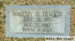 Dorothy D Thacker