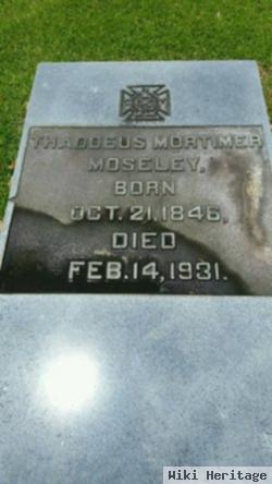 Pvt Thaddeus Mortimer Moseley