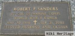 Ltc Robert P. Sanders