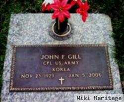 John F Gill