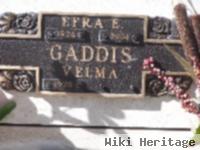 Efra E Gaddis