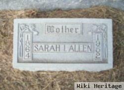 Sarah Isabella "sallie" Anderson Allen