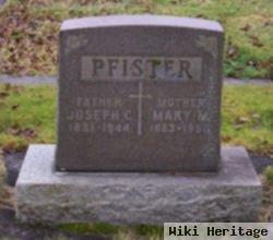 Mary M Pfister