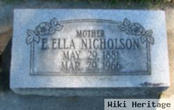 Emma Ellen "ella" Casey Nicholson