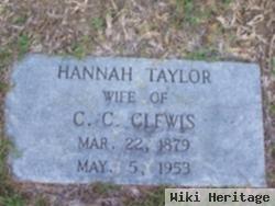 Hannah Jane Taylor Clewis