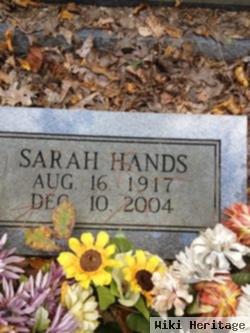 Sarah Hands