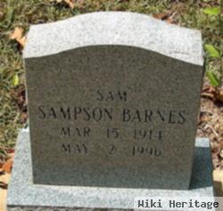 Sampson "sam" Barnes