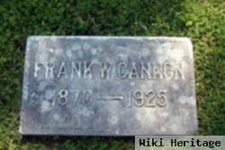 Frank Warren Cannon