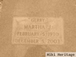 Martha J. "gerry" Sawyer Lewis