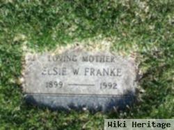 Elsie W. Franke