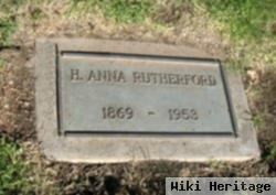 Hettie Anna Wash Rutherford