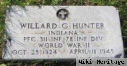 Willard G Hunter