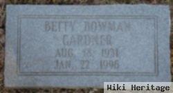 Betty Bowman Gardner