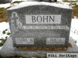 Clara E Hughes Bohn