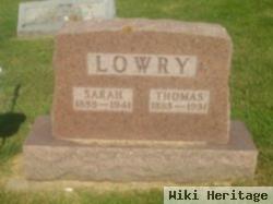 Thomas Frank Lowry