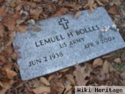 Lemuel H Bolles
