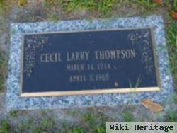 Cecil Larry Thompson, Sr