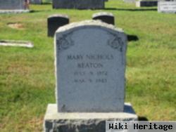 Mary Nichols Beaton