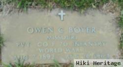 Pvt Owen Clarence Boyer