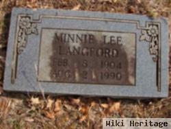 Minnie Lee Langford