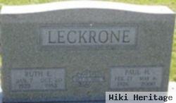 Paul H Leckrone