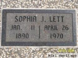 Sophia J Lett