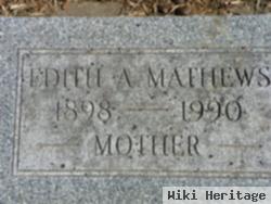 Edith A Mathews