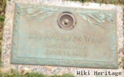 Joe Anderson Wier