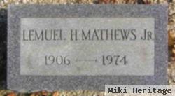 Lemuel H Mathews, Jr