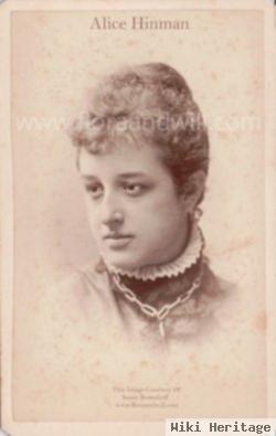 Alice Estelle Hinman Sanderson