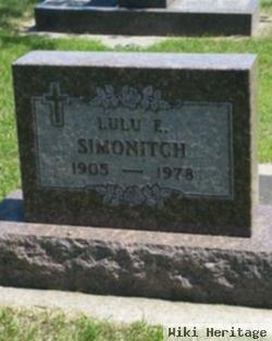 Lulu E Simonitch