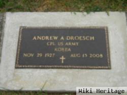 Andrew A Droesch