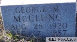 George M Mcclung