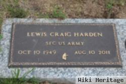 Lewis Craig "buddy" Harden