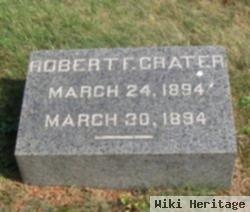 Robert F Crater