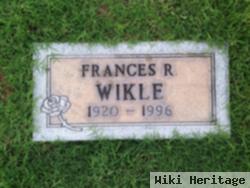 Frances Harston Richards Wikle