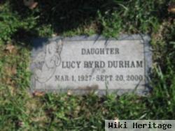 Lucy Byrd Durham