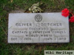 Capt Oliver L Dutcher