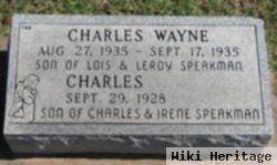 Charles Wayne Speakman