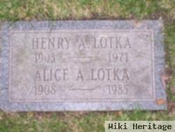 Henry A Lotka