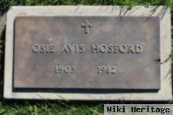 Osie Avis Hosford