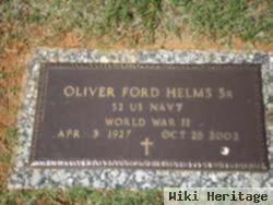 Oliver Ford Helms, Sr