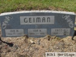 Ida K. Sachs Geiman