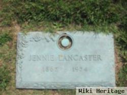 Mary Virginia "jennie" Padgett Lancaster