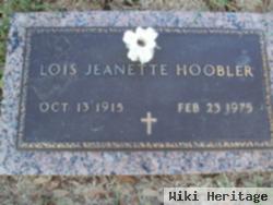 Lois Jeanette Hoobler