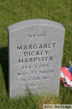 Margaret Dickey Harpster