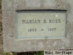 Marian B. Rose