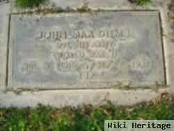 John Max Diem, Jr